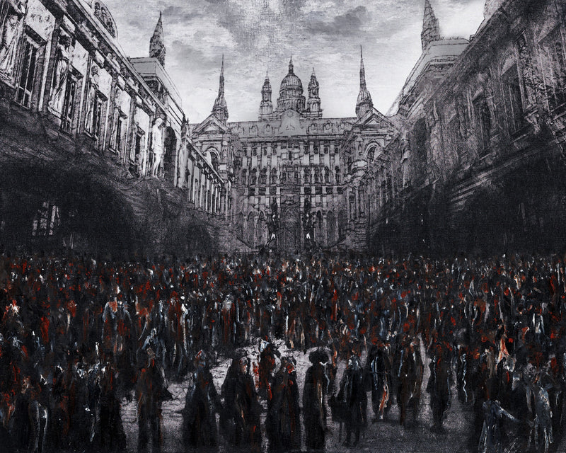Apollo Courtyard (Oil)